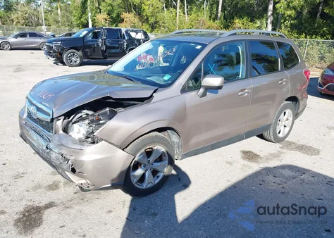 2016 Subaru Forester 2.5I Premium z USA, uszkodzony, nr VIN JF2SJADC7GH451438